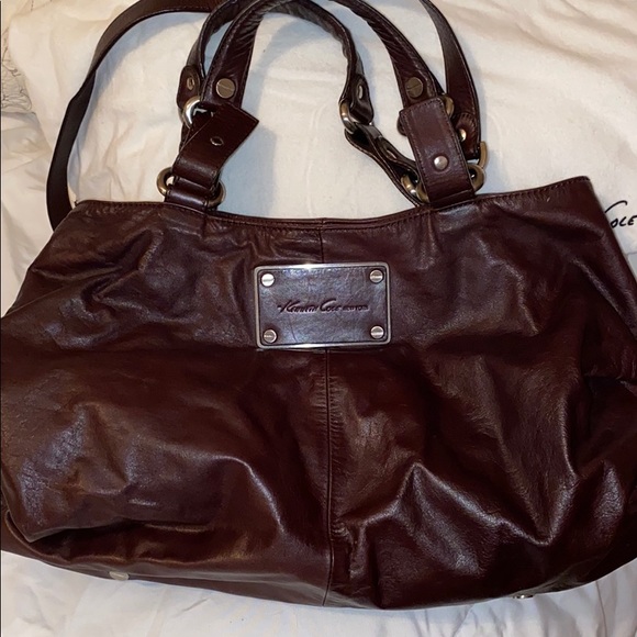 Kenneth Cole Handbags - Kenneth Cole Chocolate Brown Bag